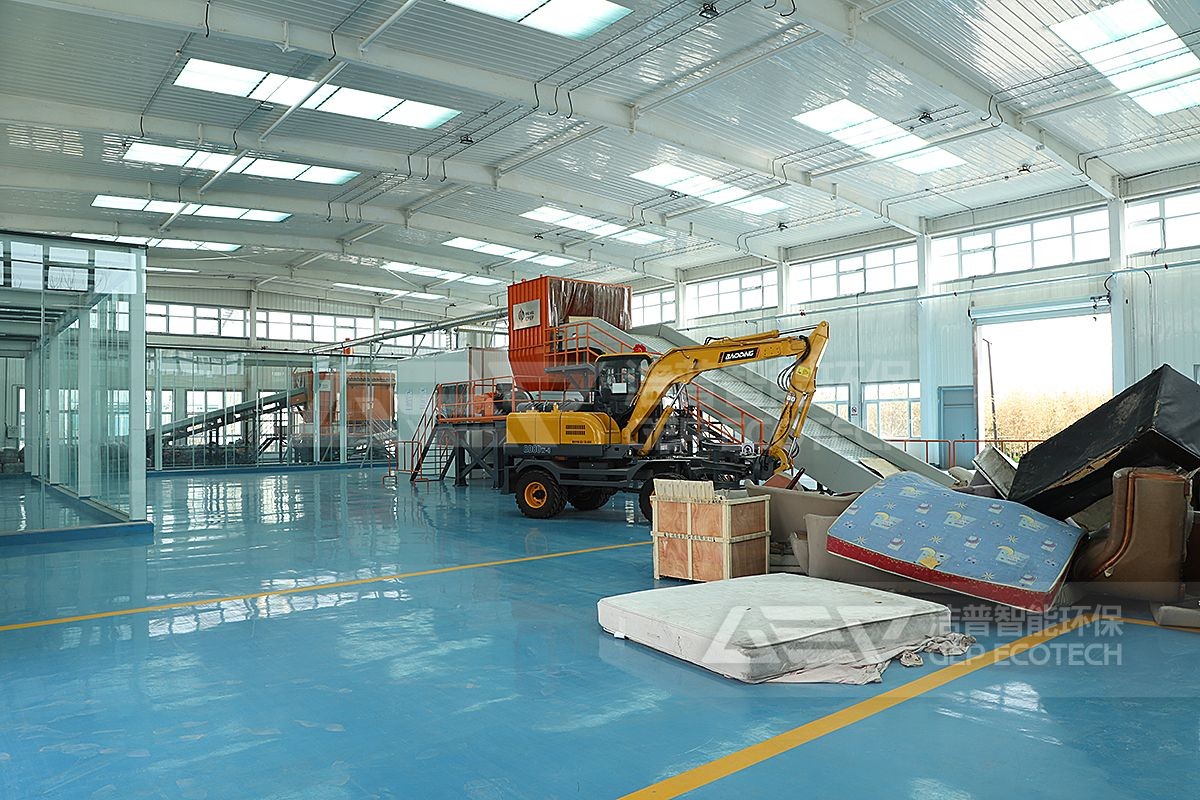 固廢垃圾處理現(xiàn)場