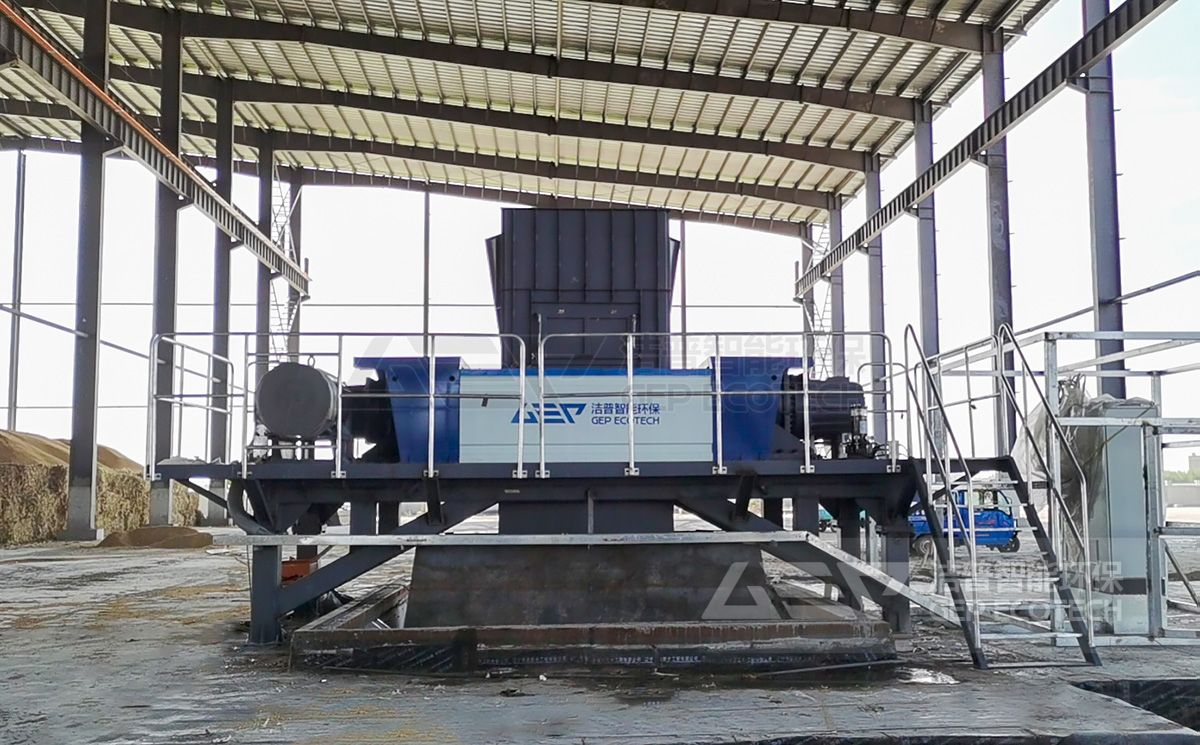 雙軸生物質(zhì)撕碎機(jī)