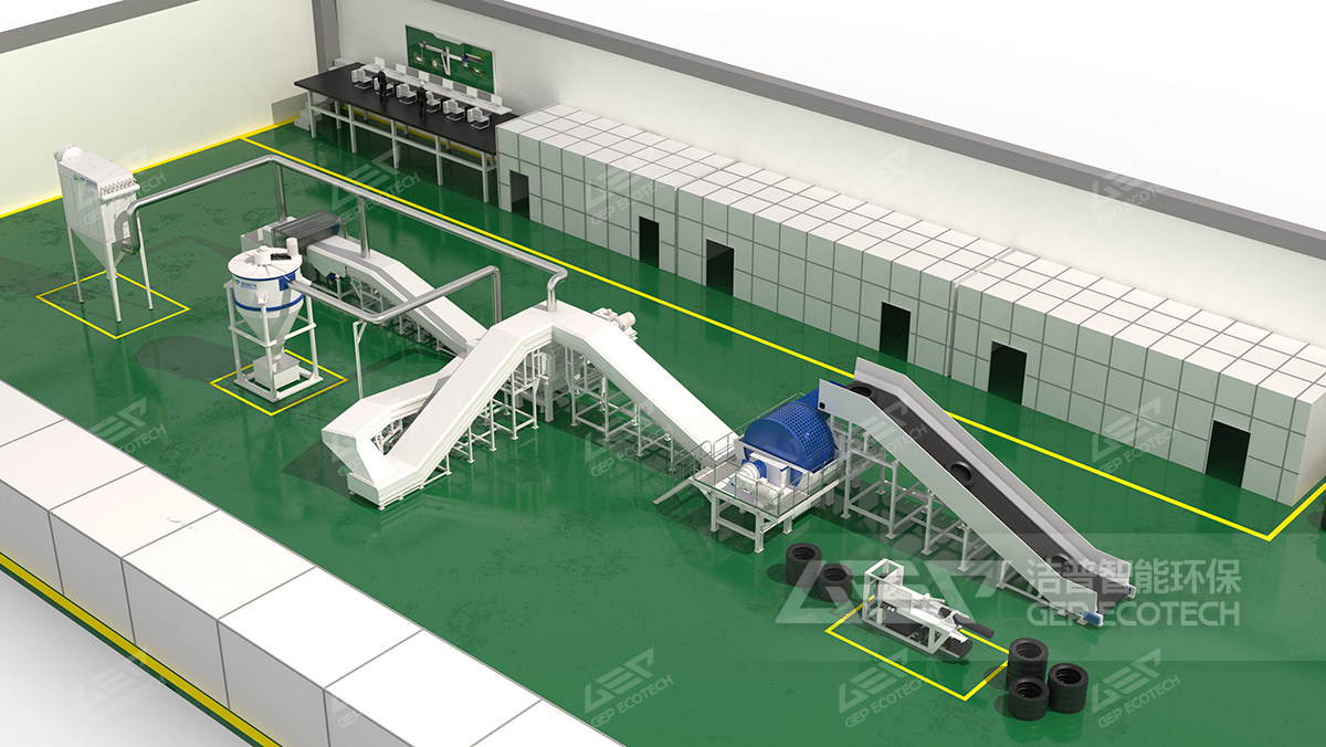 輪胎磨粉線(xiàn)