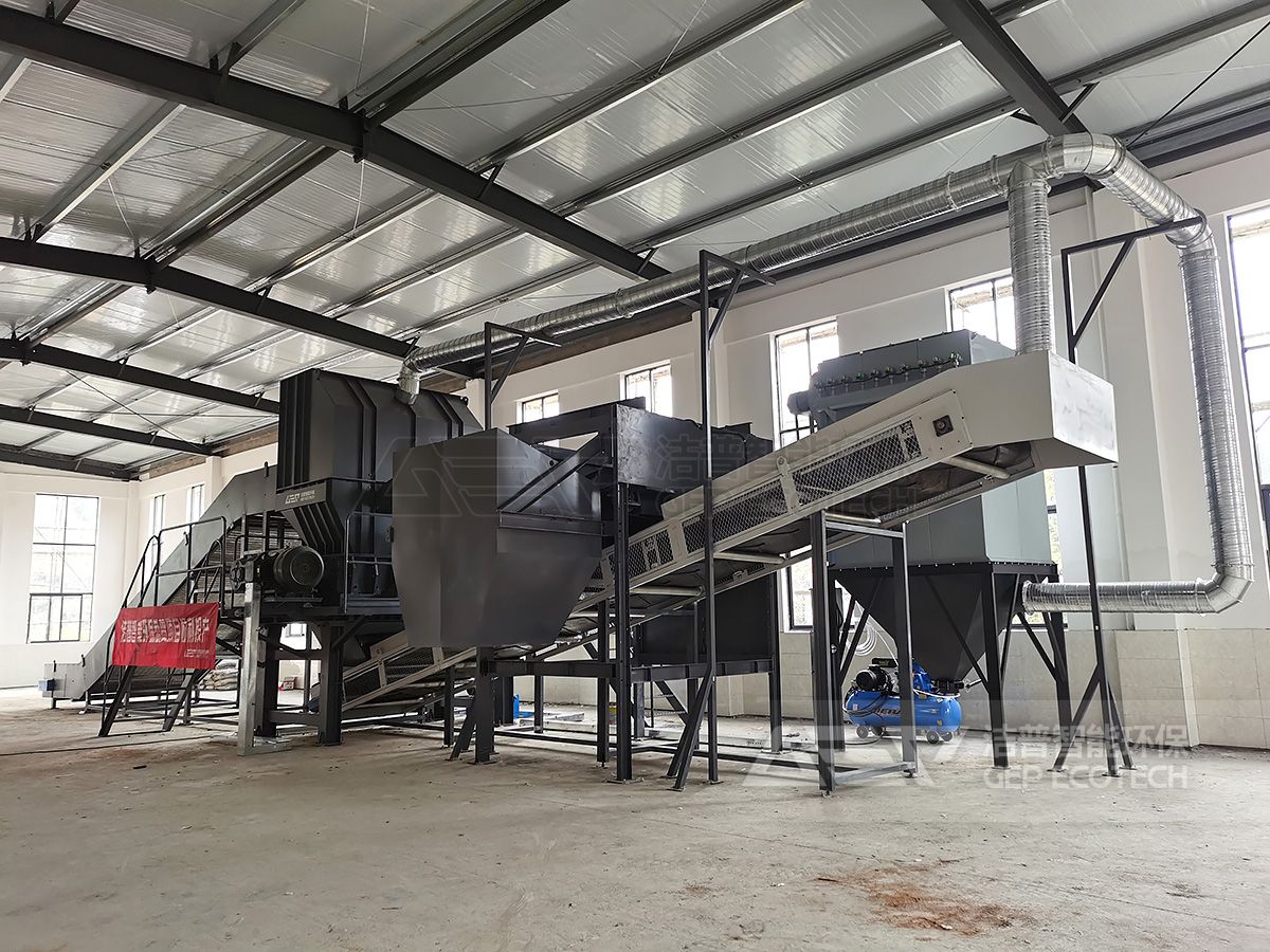 江西贛州大件垃圾處置產(chǎn)線