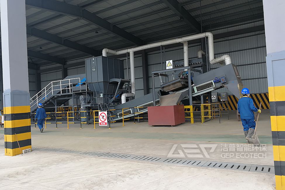 南京工業(yè)垃圾破碎處置生產線項目