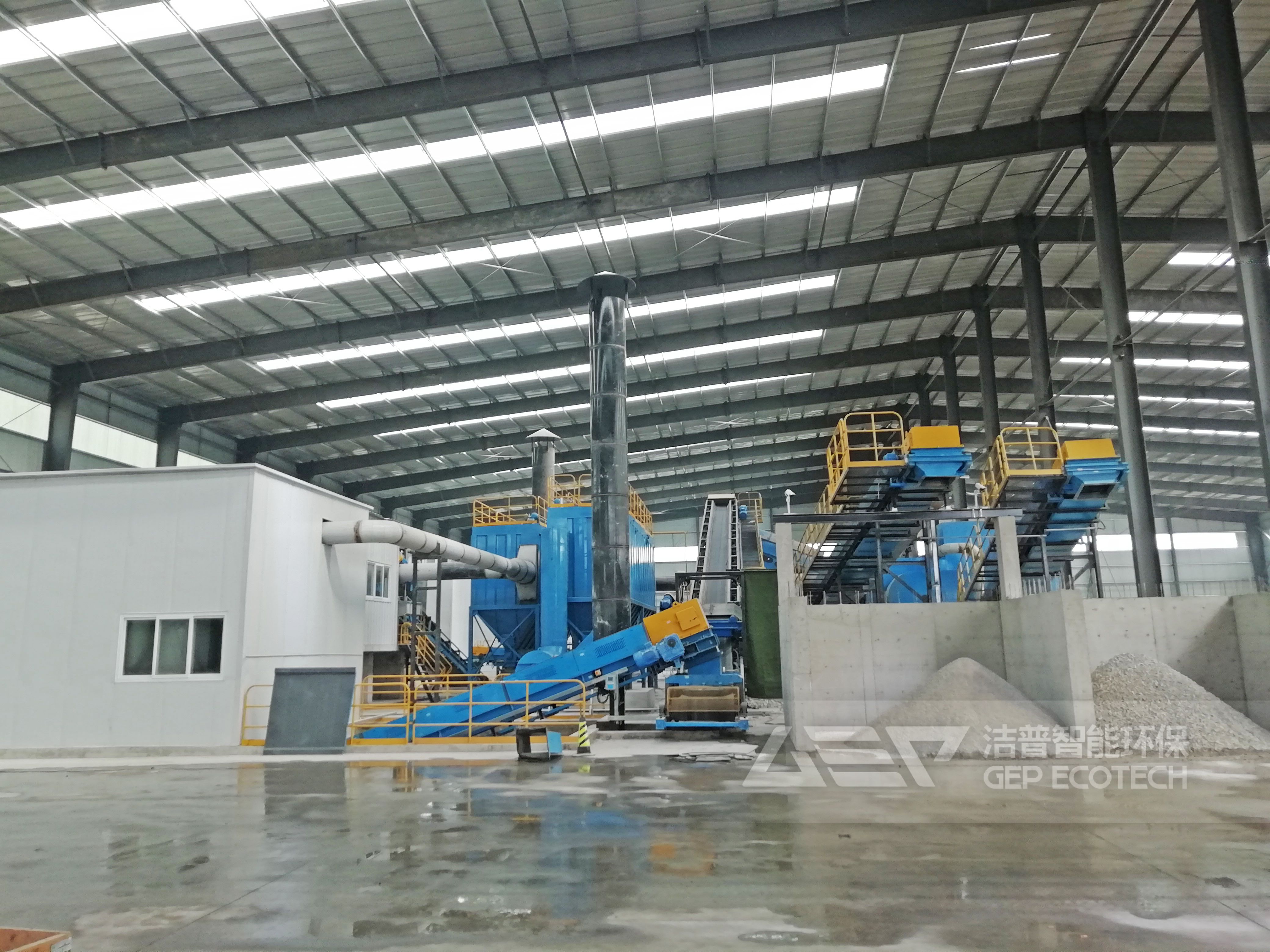 建筑垃圾資源化生產(chǎn)線