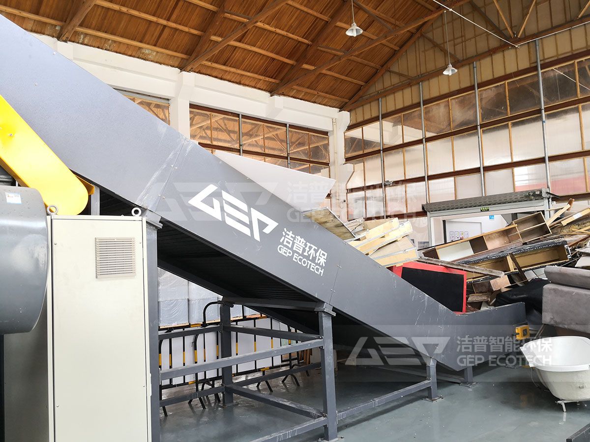 大件垃圾處理生產(chǎn)線