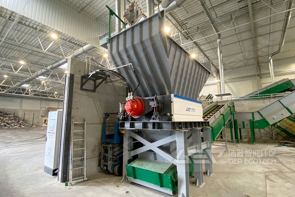 波蘭生活垃圾、大件垃圾、生物廢棄物預破碎項目