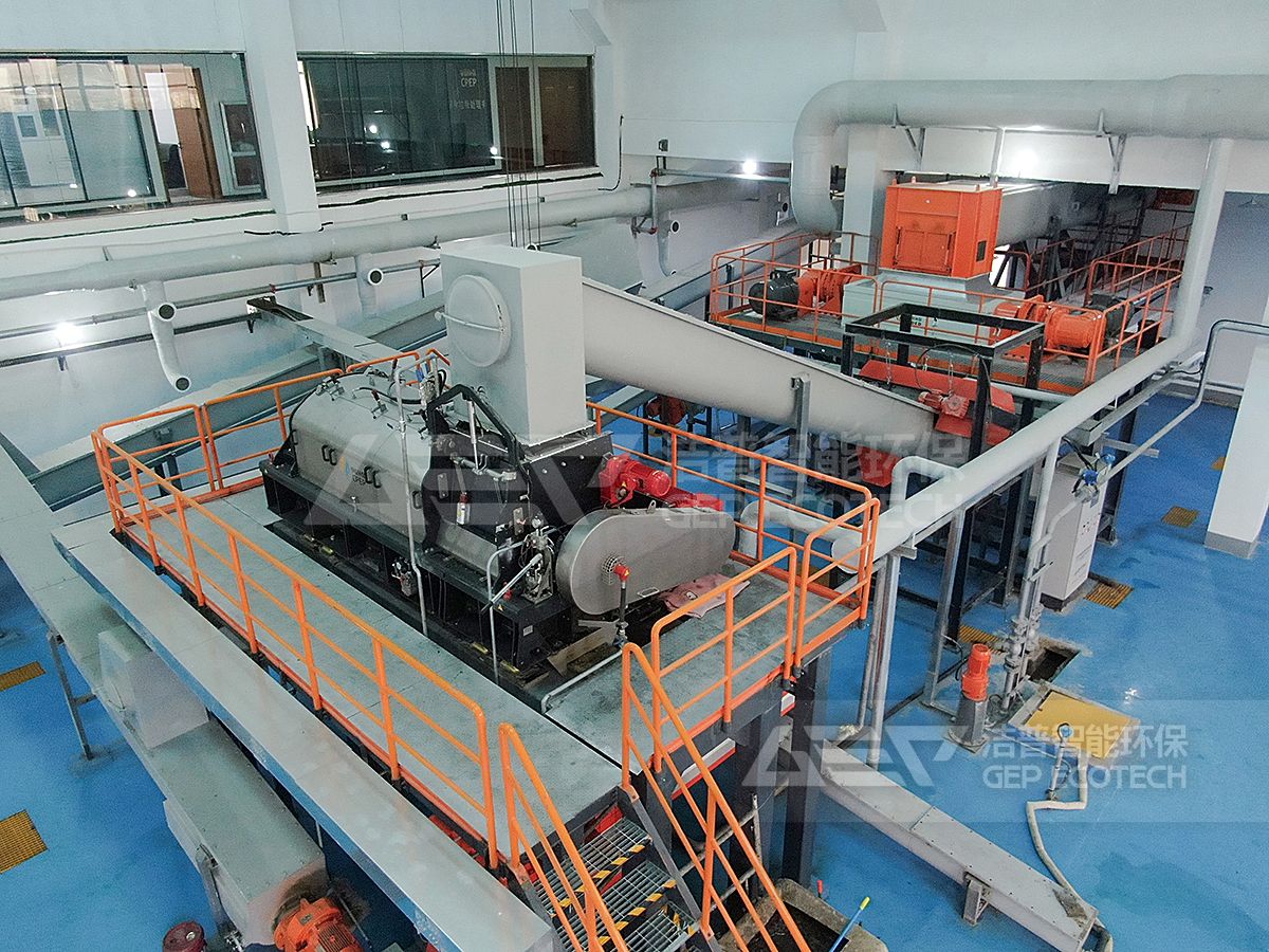 生活垃圾處置生產(chǎn)線