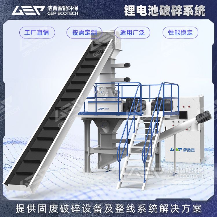 動(dòng)力電池帶電破碎系統(tǒng)