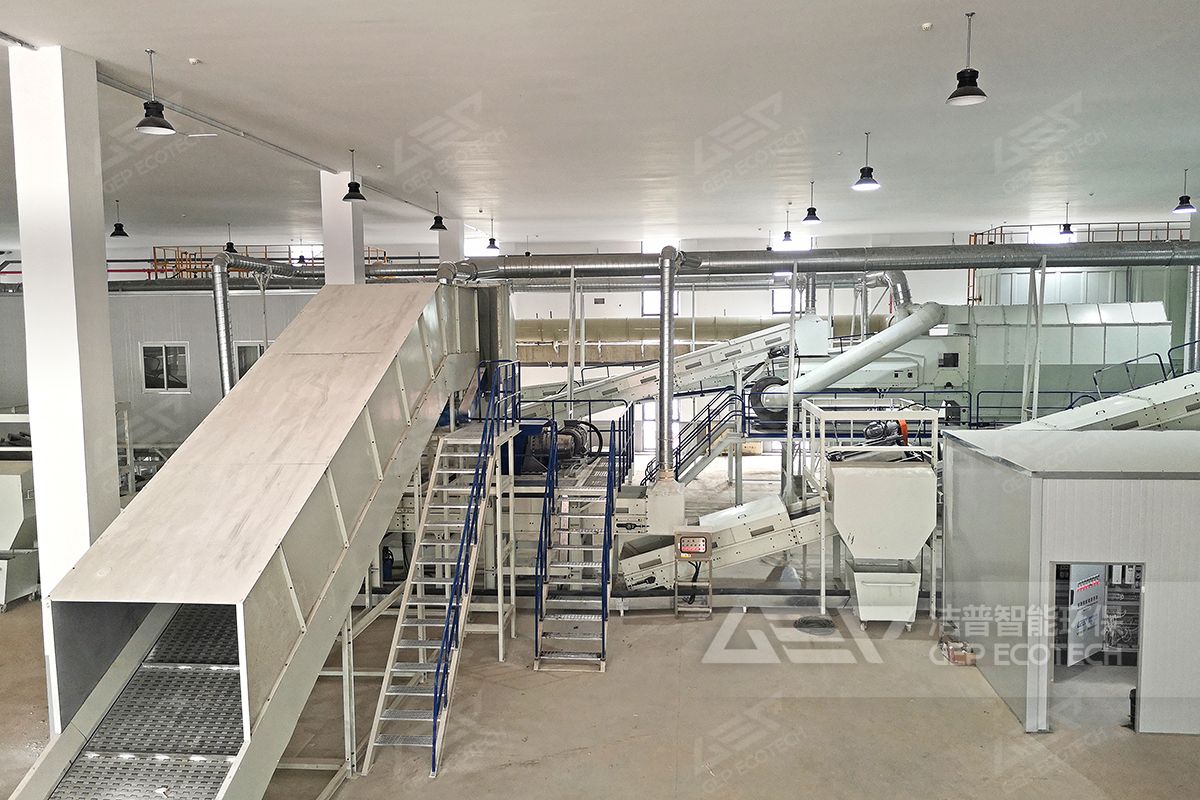 浙江某地生活垃圾資源化現(xiàn)場